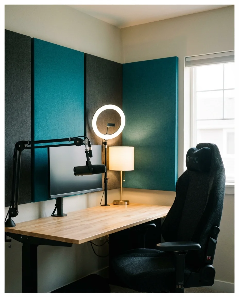 Acoustic Panel Gaming Studio 1