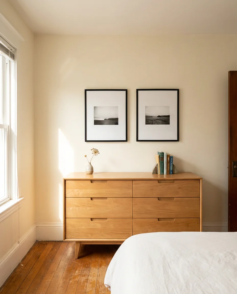 Black and White Art Dresser Moment 2