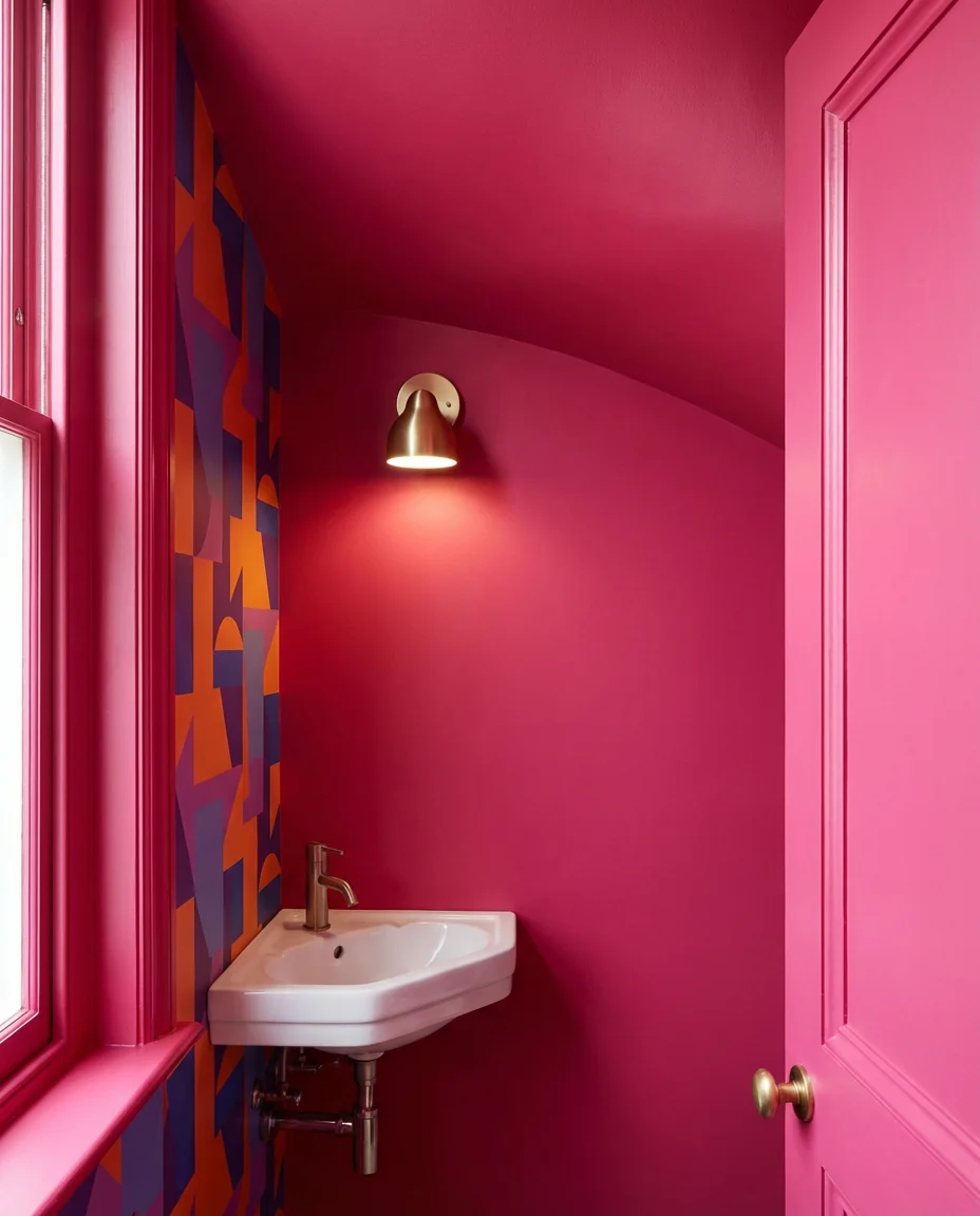 Blush Pink Freestanding Tub 2