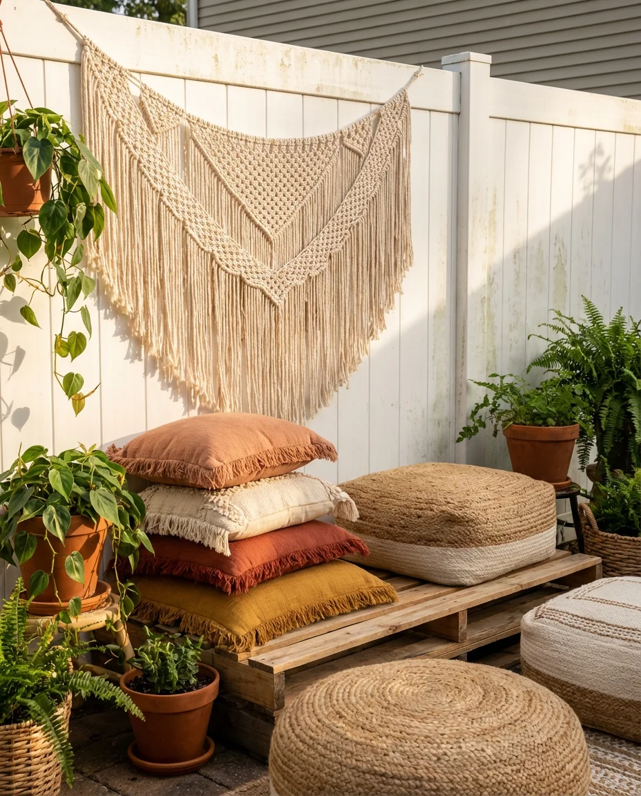 Bohemian Canopy Lounge Corner 1