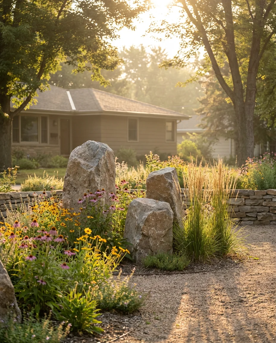 Boulder Garden Focal Point 1