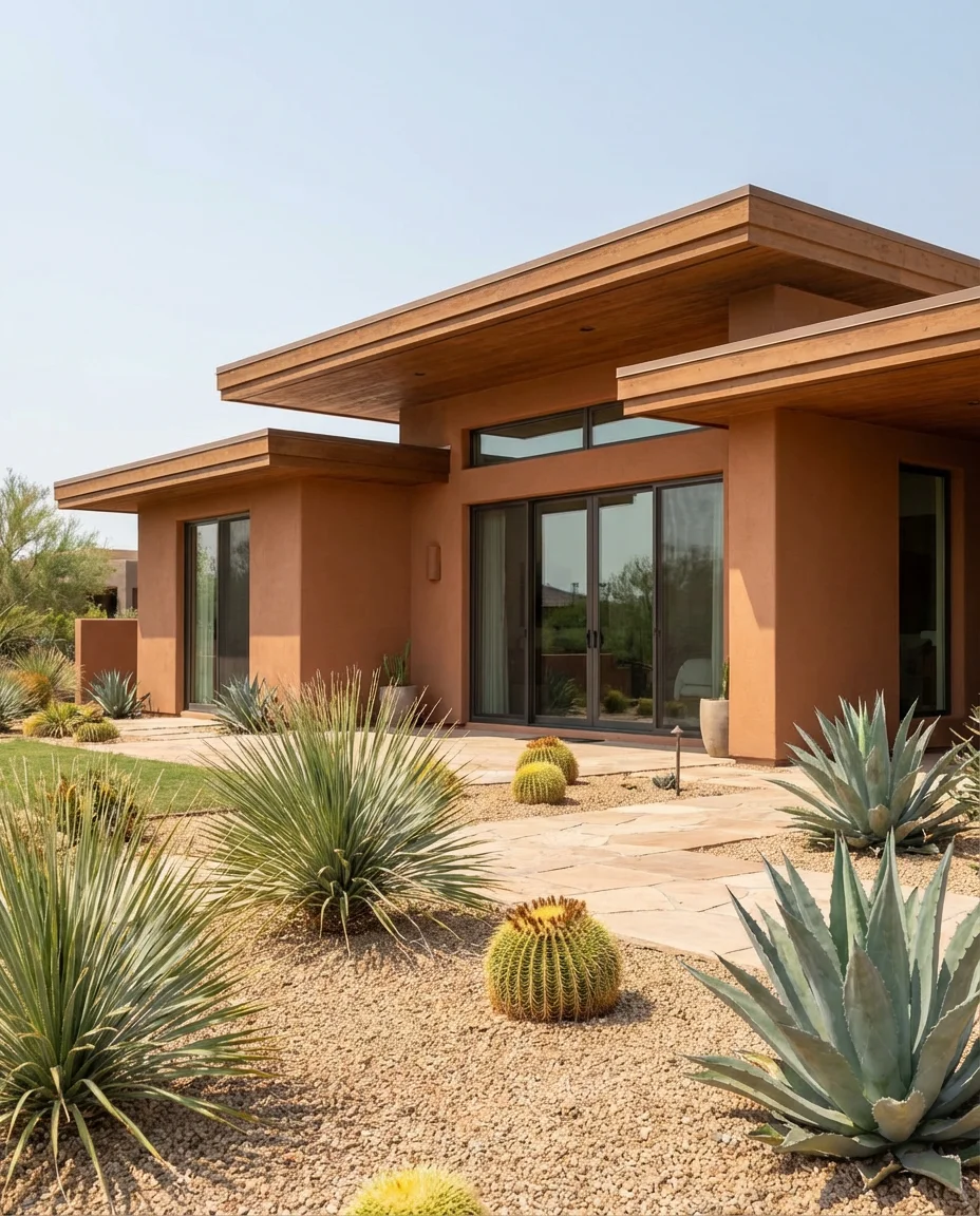 Budget House Makeover with Painted Vinyl and New Shutters 1