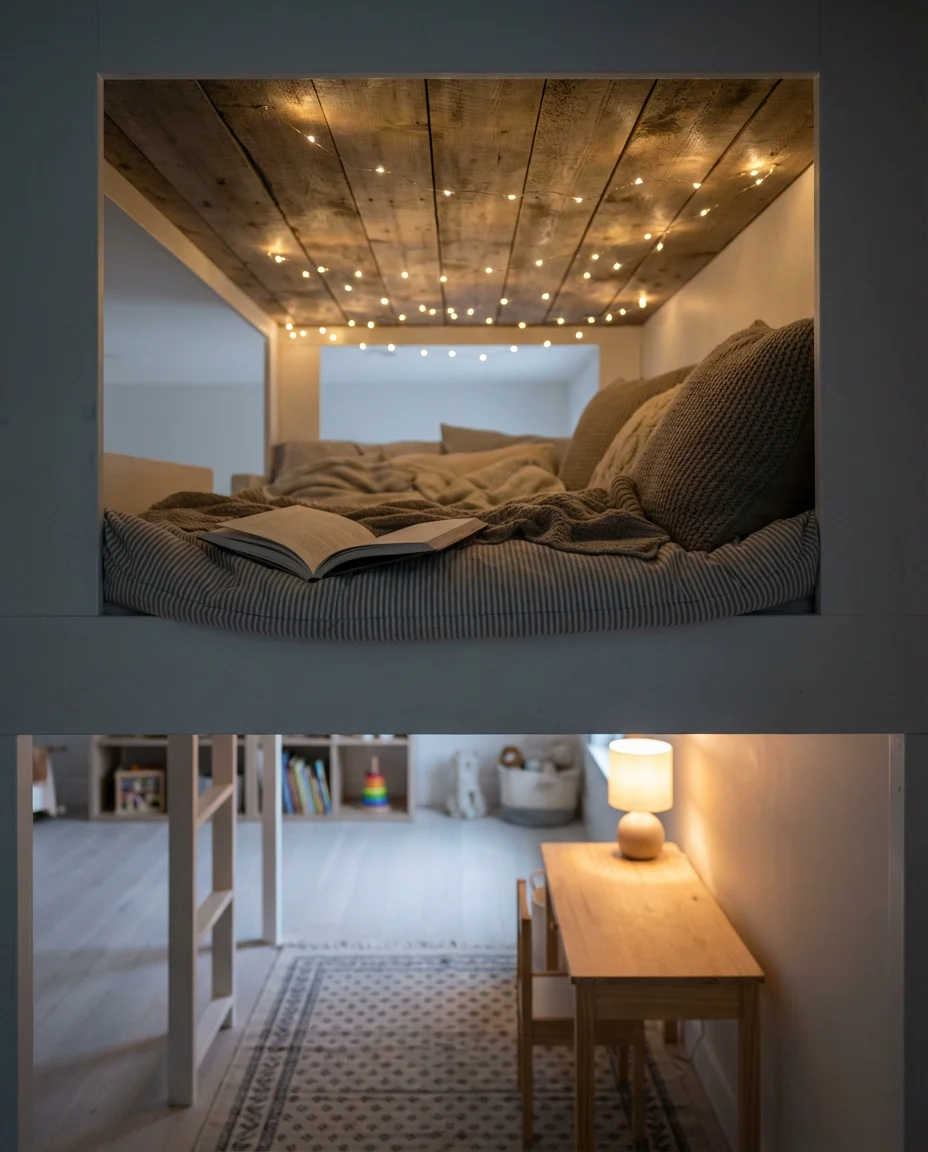 Bunk Bed Designs With Integrated Reading Nooks 2