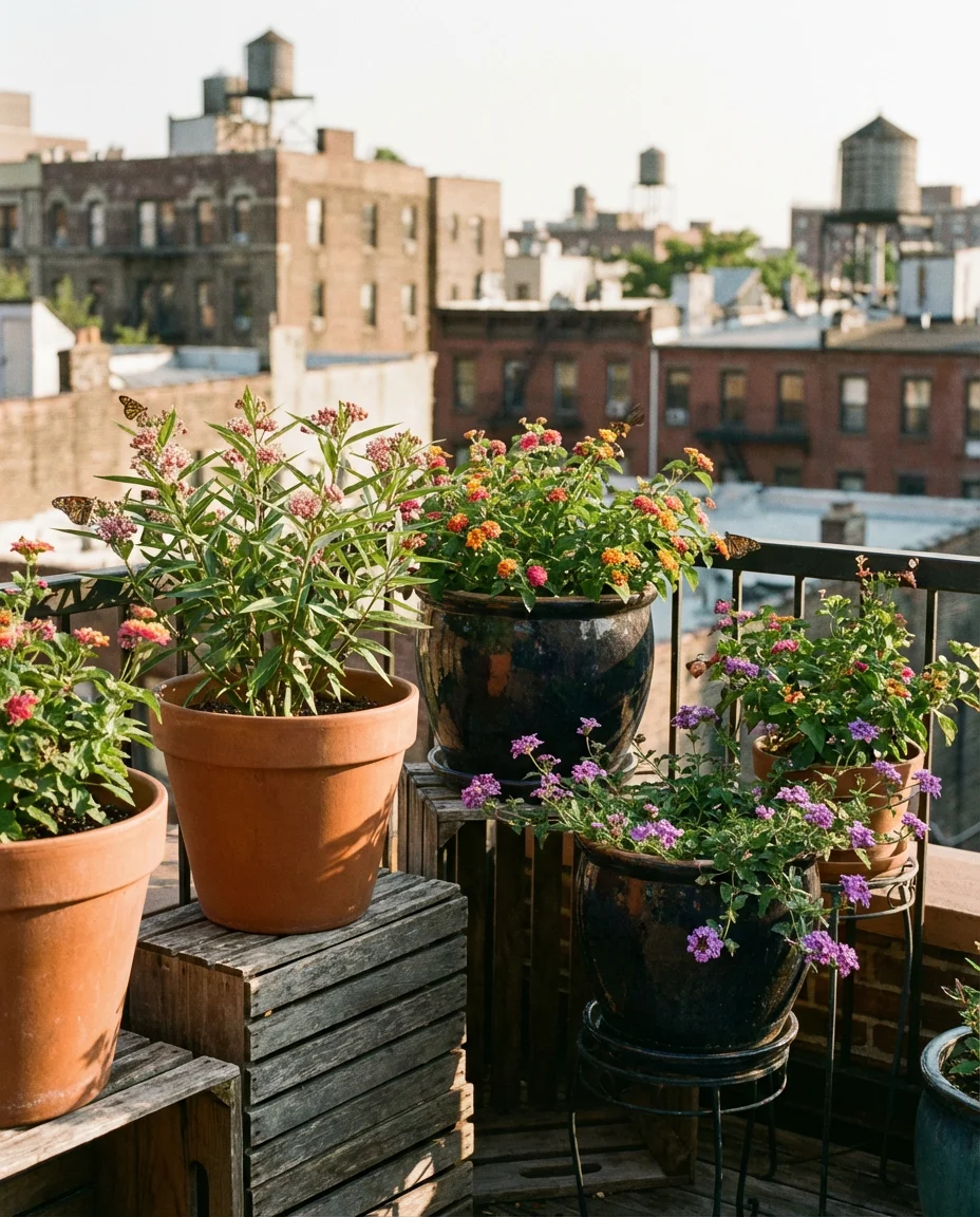 Butterfly Garden for Small Spaces and Balconies 1
