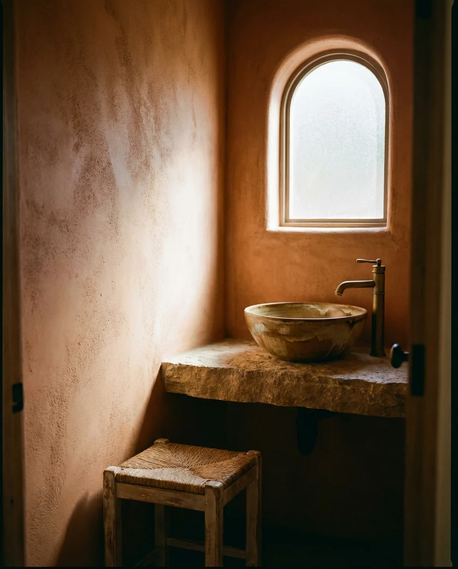 Chic Powder Room With Big Personality 2