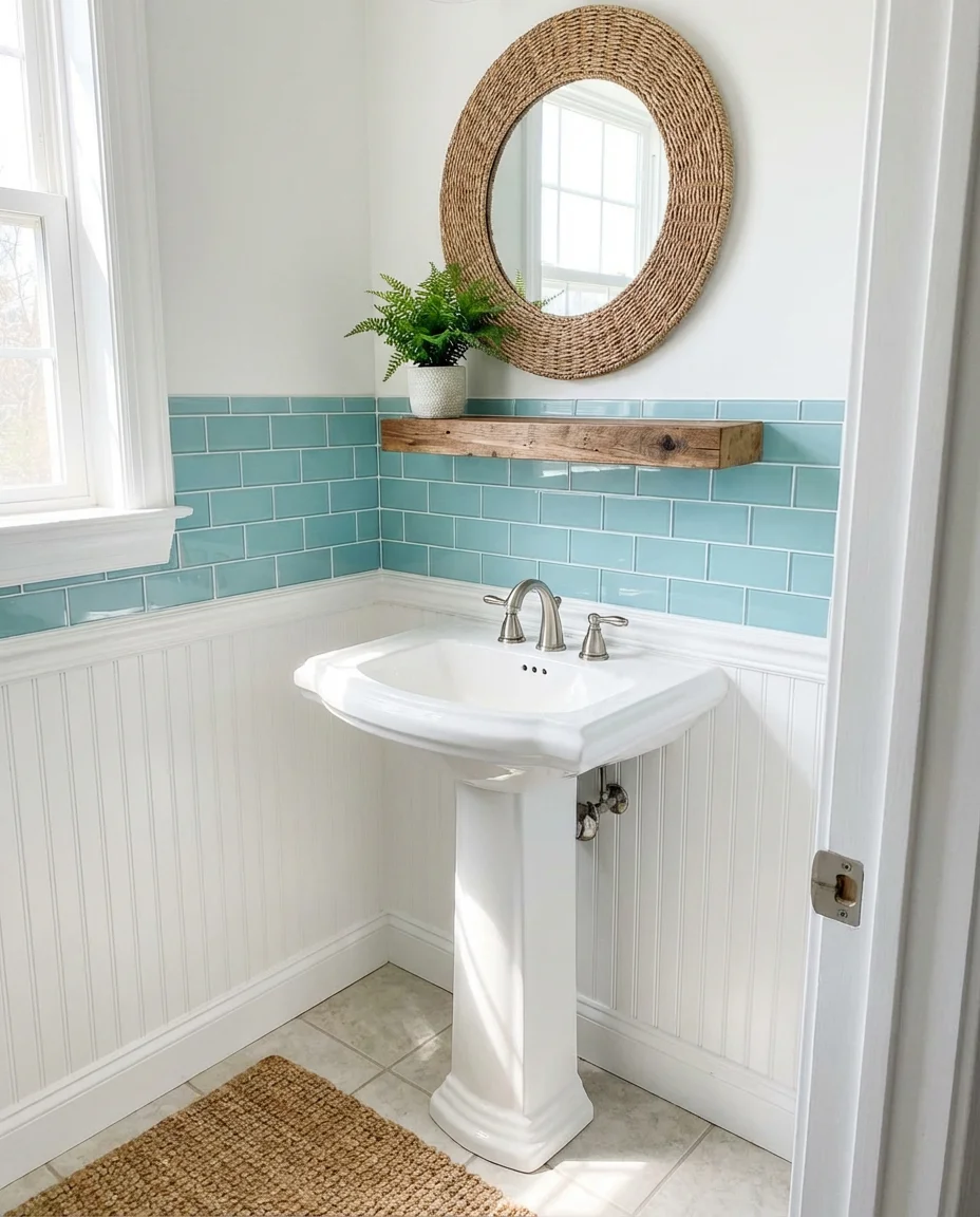 Coastal Vibes with Shell and Sea Glass Accents 2