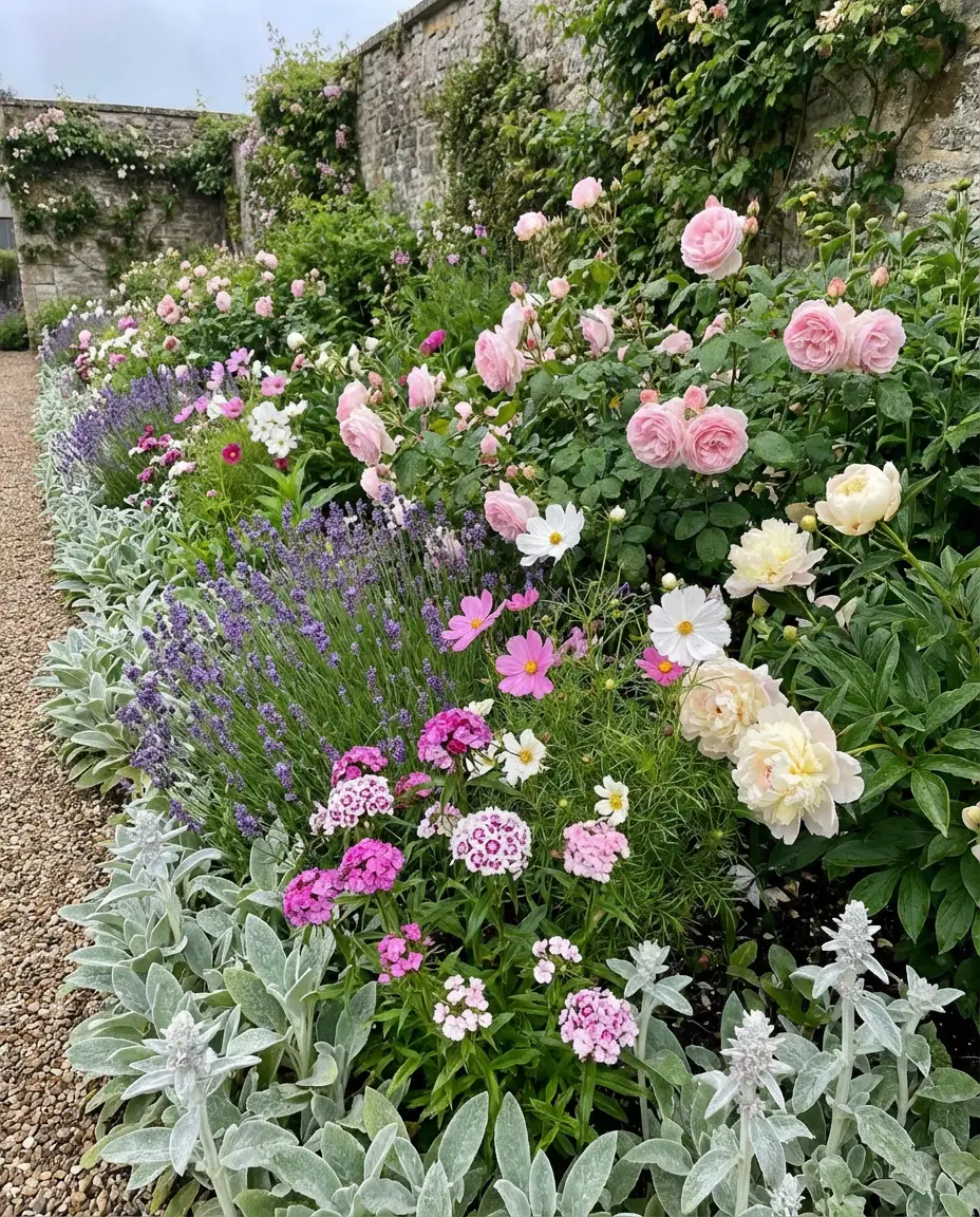 Cottage Garden Flowers for a Classic Color Palette 1