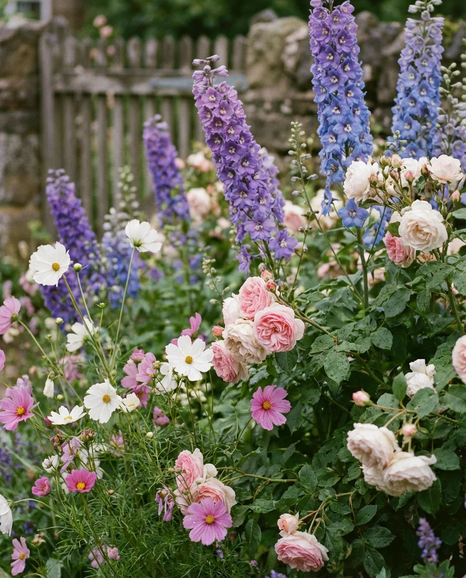Cottage Garden Flowers for a Classic Color Palette 2