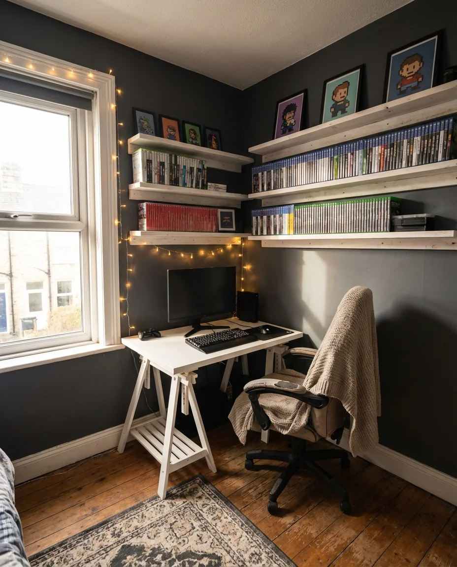 DIY Decor Budget Gaming Room 2