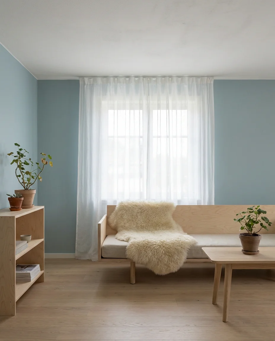 Duck Egg Blue Scandinavian Calm 1