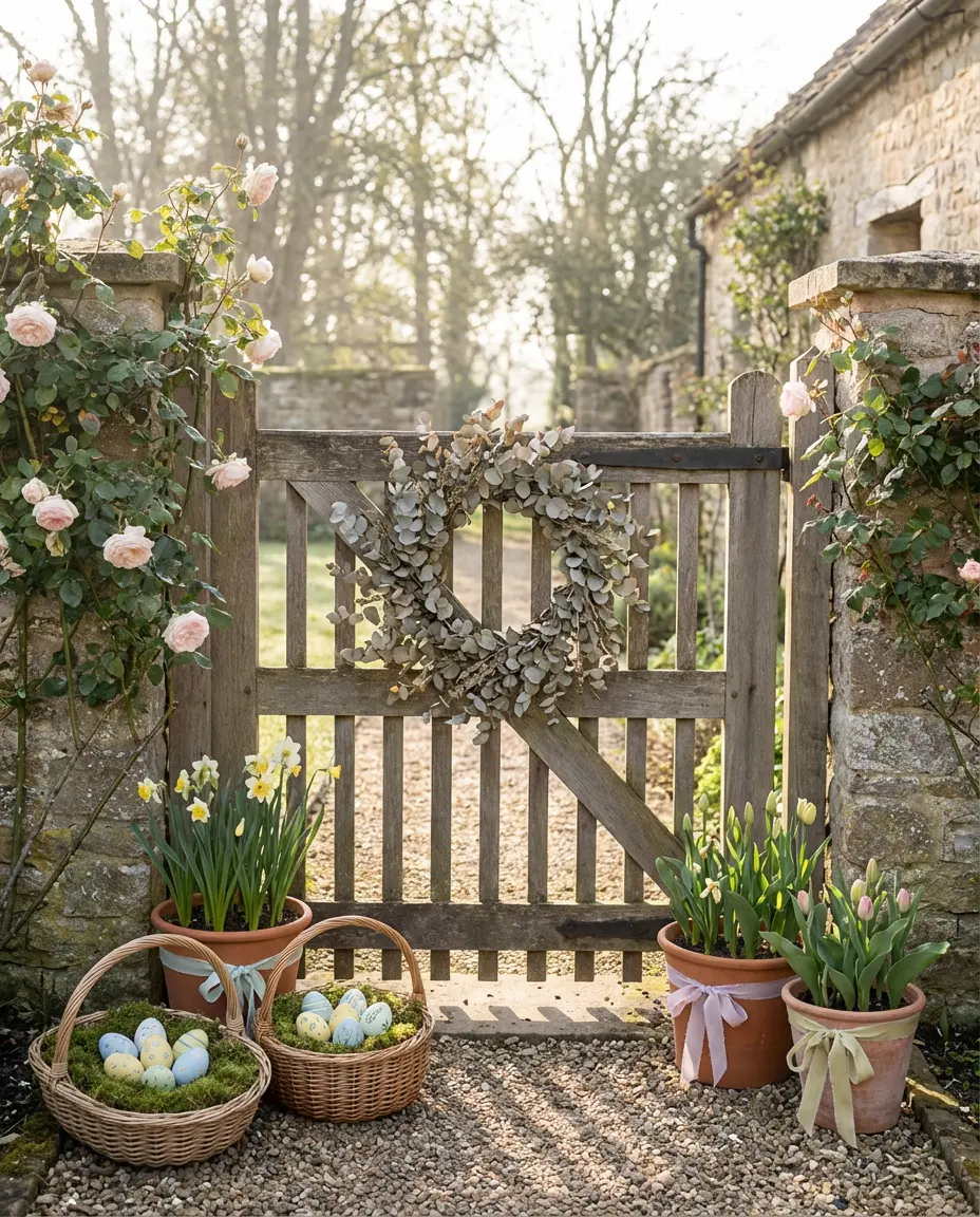 Easter Garden Egg Hunt Display 1