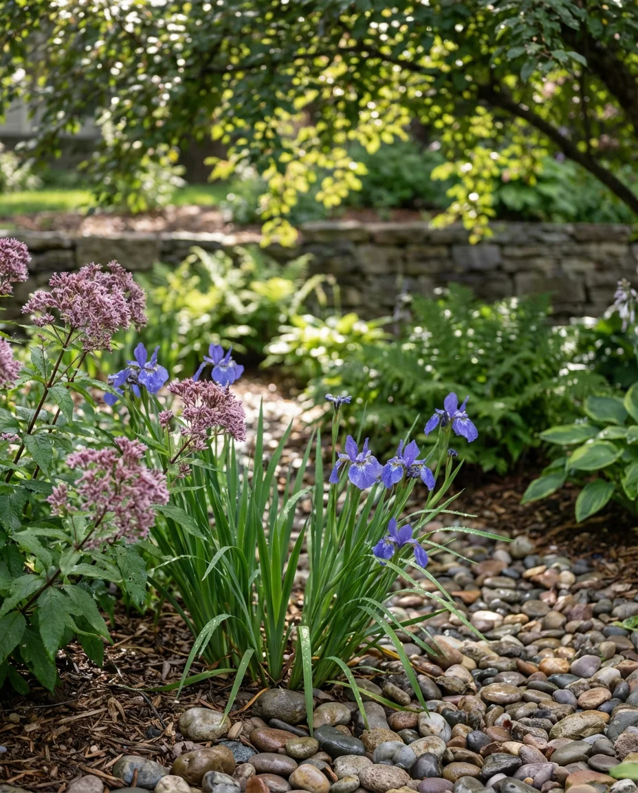 Eco-Friendly Front Yard with Rain Garden 2