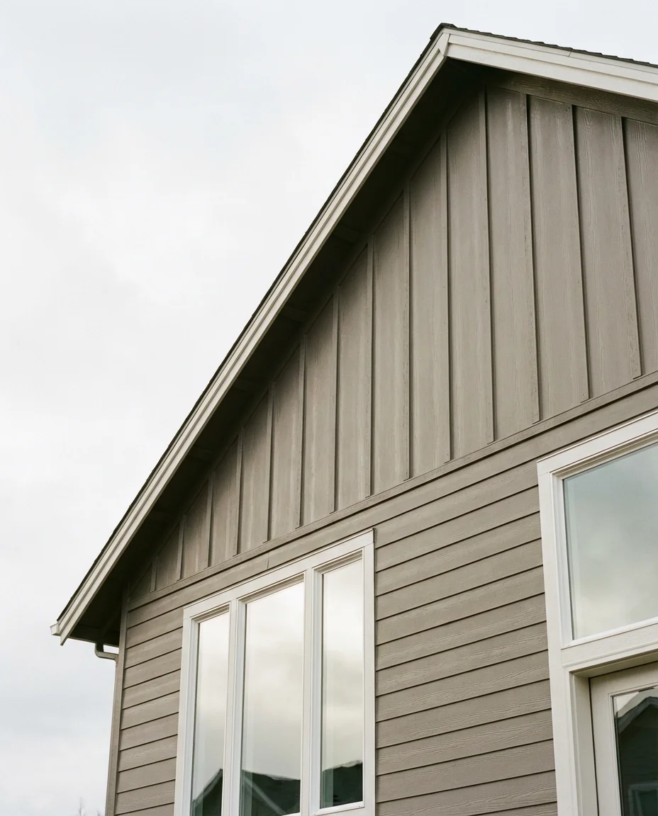 Fiber Cement Siding on a Modern Farmhouse 1