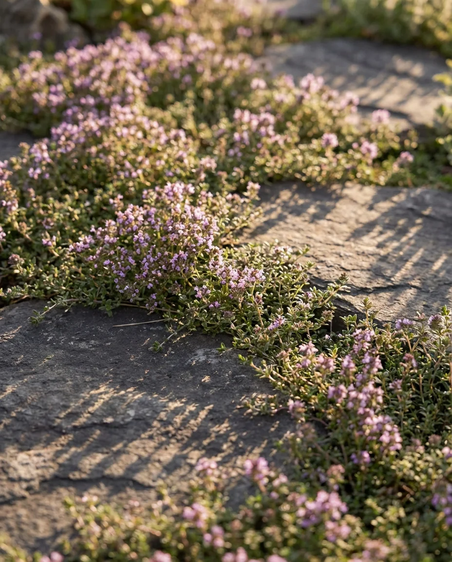 Front Yard Rock Garden Ideas with Flowering Perennials 2