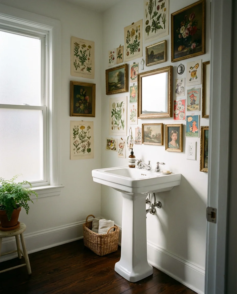 Fun and Eclectic Gallery Wall 1