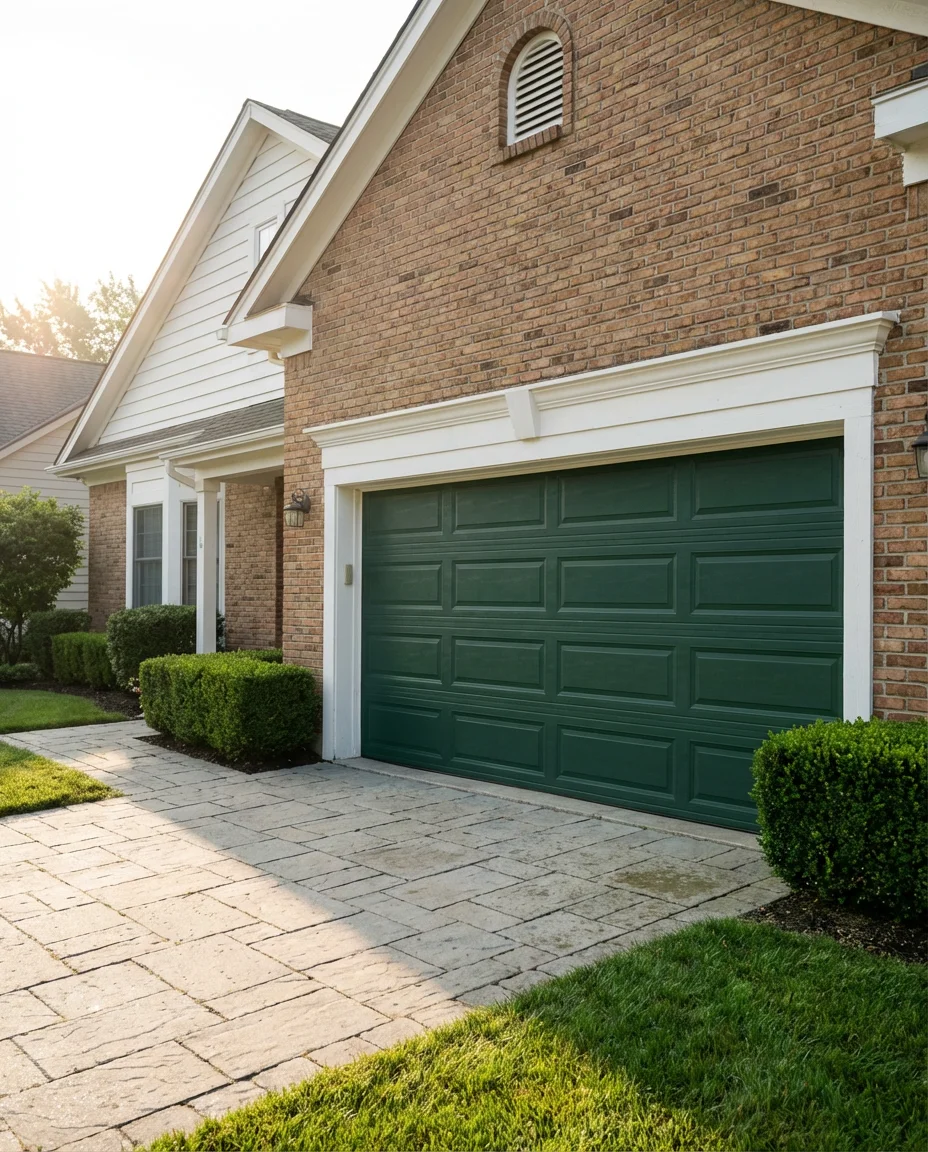Garage Door Colors Beyond White and Brown 1