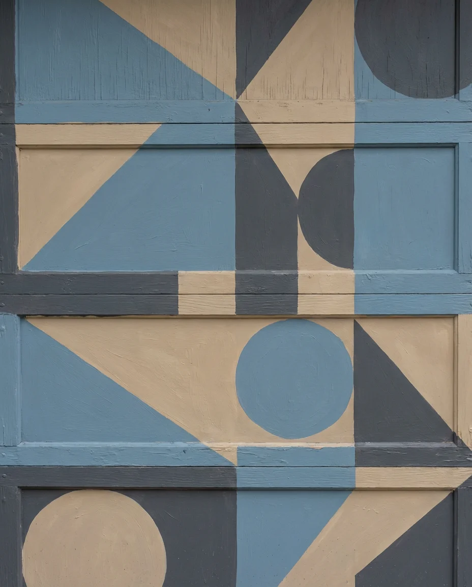 Garage Door Mural as Exterior Art 2