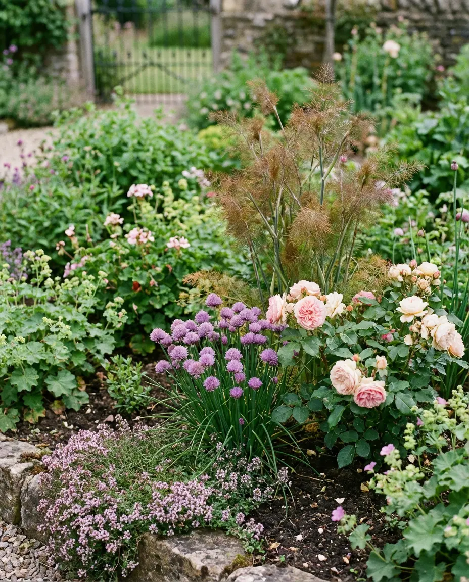 Garden Bed Herb and Flower Mix 1