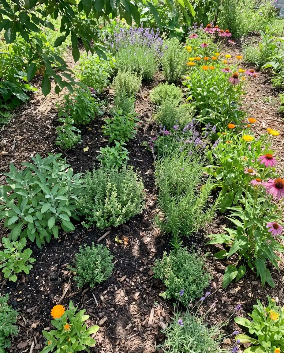 Garden Bed Herb and Flower Mix 2