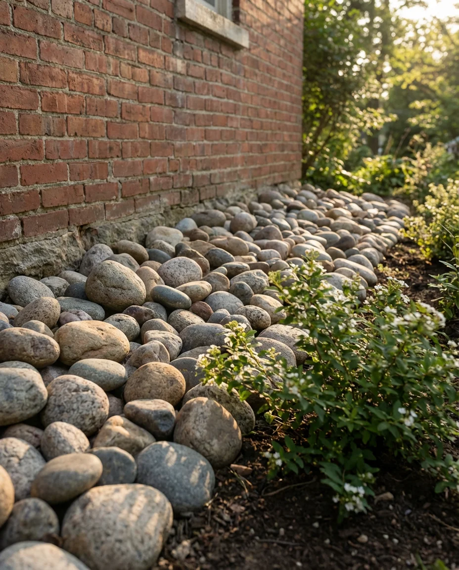 House Foundation Rock Bed 2