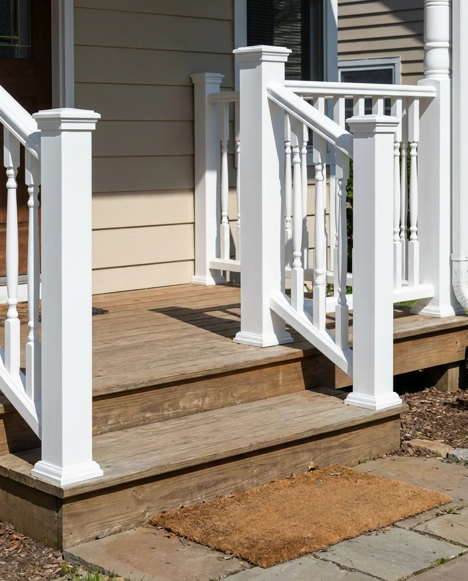How to Build a Simple Wood Railing Step by Step 2