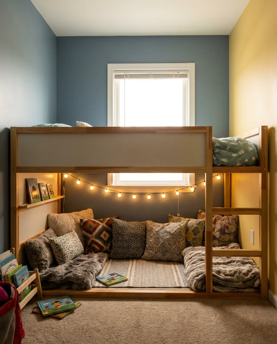 IKEA Bunk Bed Hacks for Small Bedrooms 2