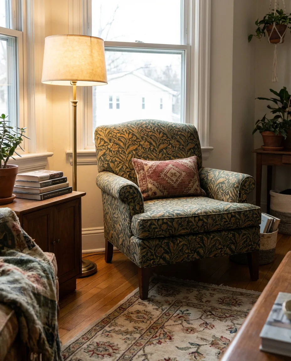 Inspiration Board Living Room with Mixed Prints 2