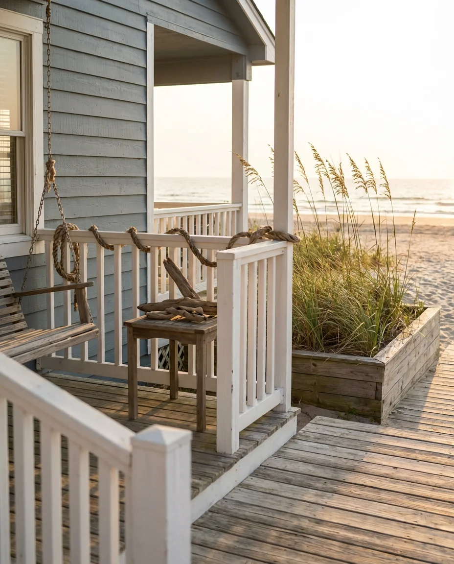 Latest Dusty Blue Coastal Home 2