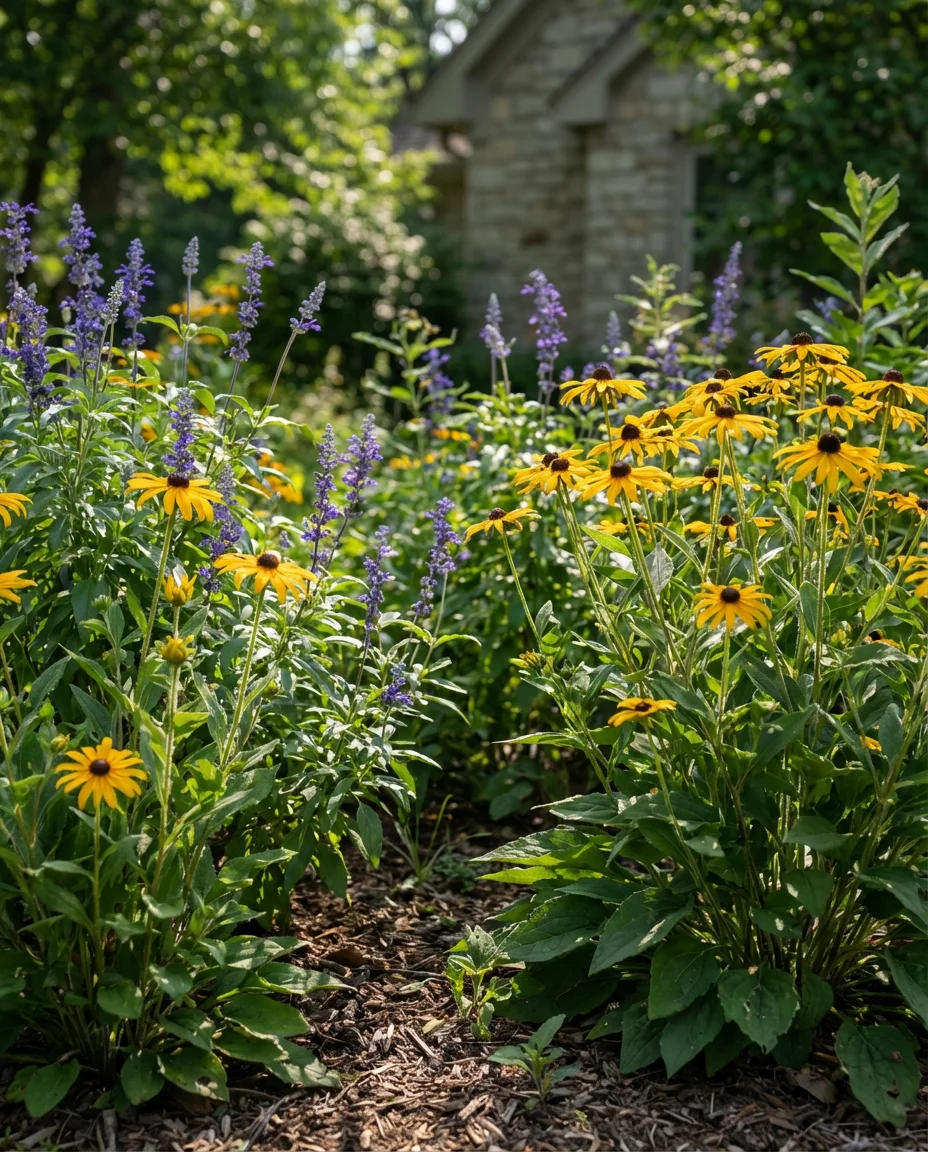 Low Maintenance Native Plant Border 2