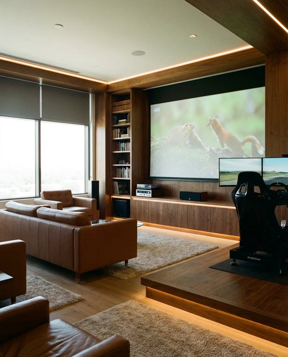 Luxury High-End Gaming Lounge 1