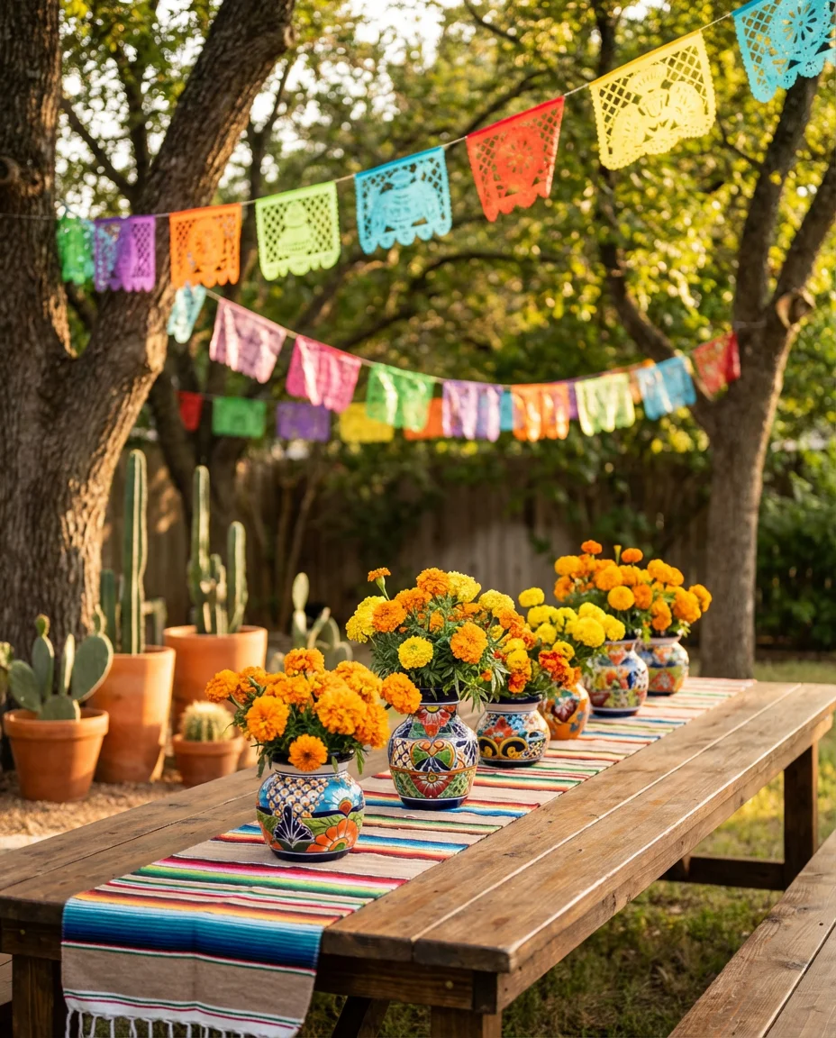 Mexican Fiesta Backyard Party 1