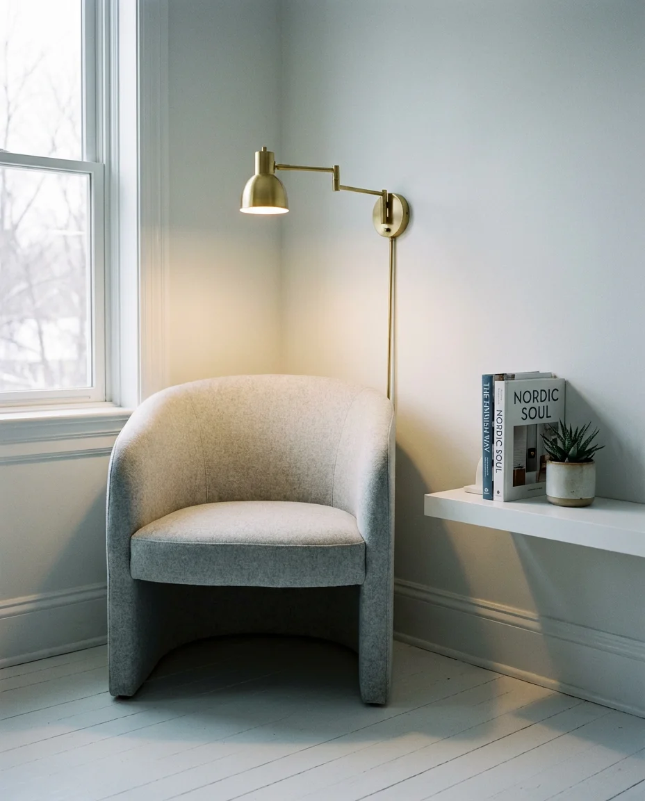 Minimalist Reading Corner for Modern Homes 2