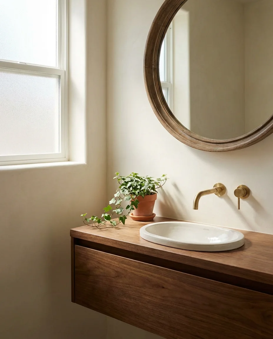 Organic Modern with Warm Wood Tones 1