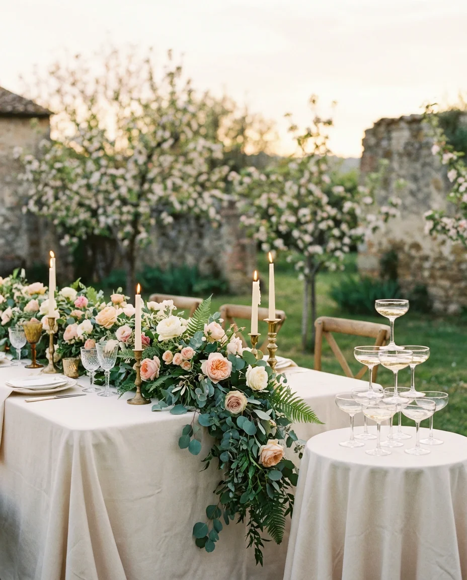 Outdoor Engagement Party Garden 2