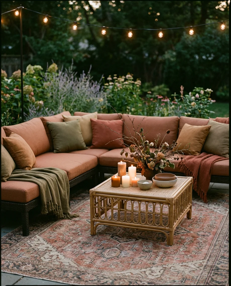 Outdoor Party Ideas with a Lounge Zone 2