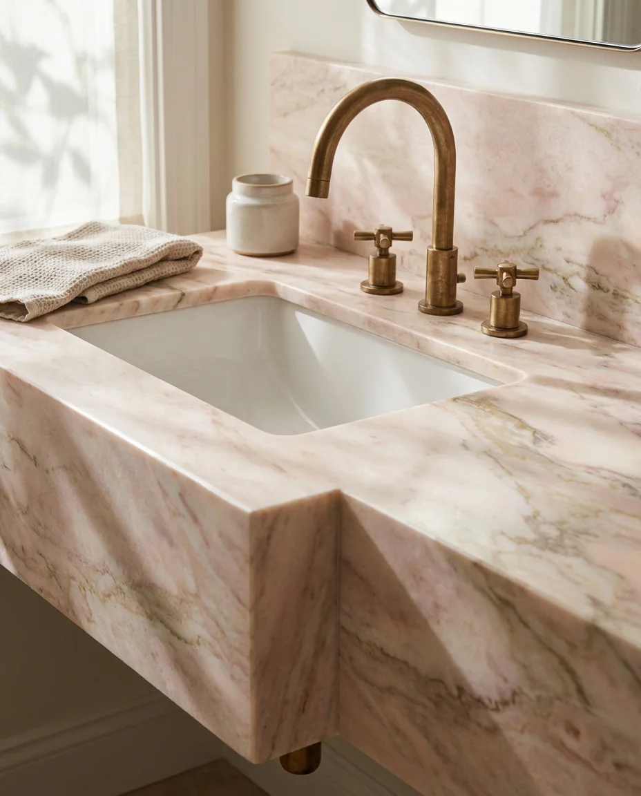 Pale Pink Marble Luxury 2