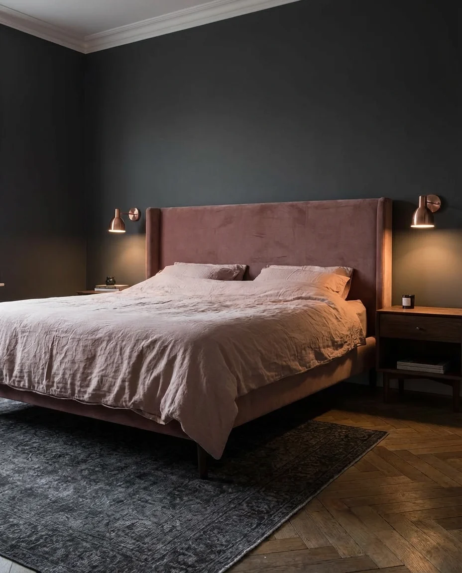 Pink and Grey Sophisticated Suite 1