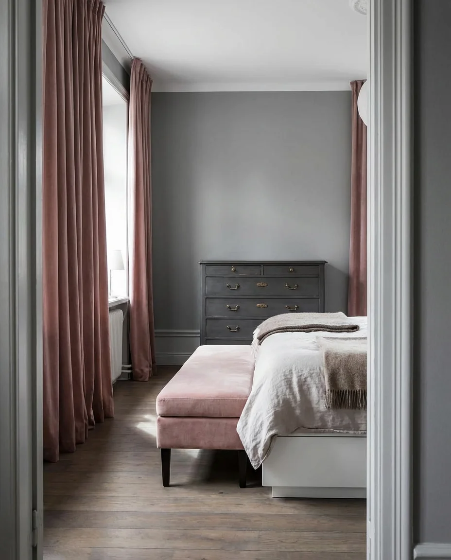 Pink and Grey Sophisticated Suite 2