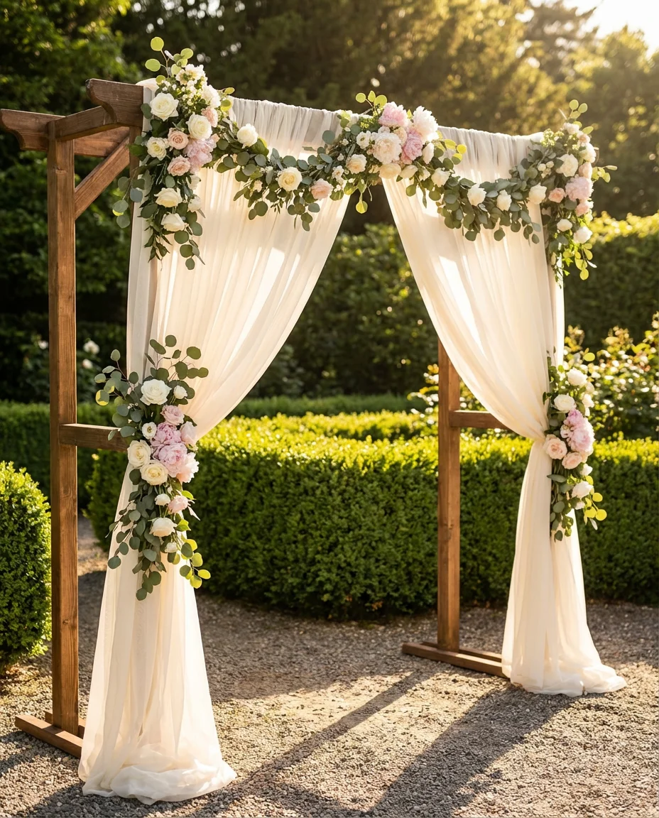 Prom Send-Off Photo Garden Backdrop 1