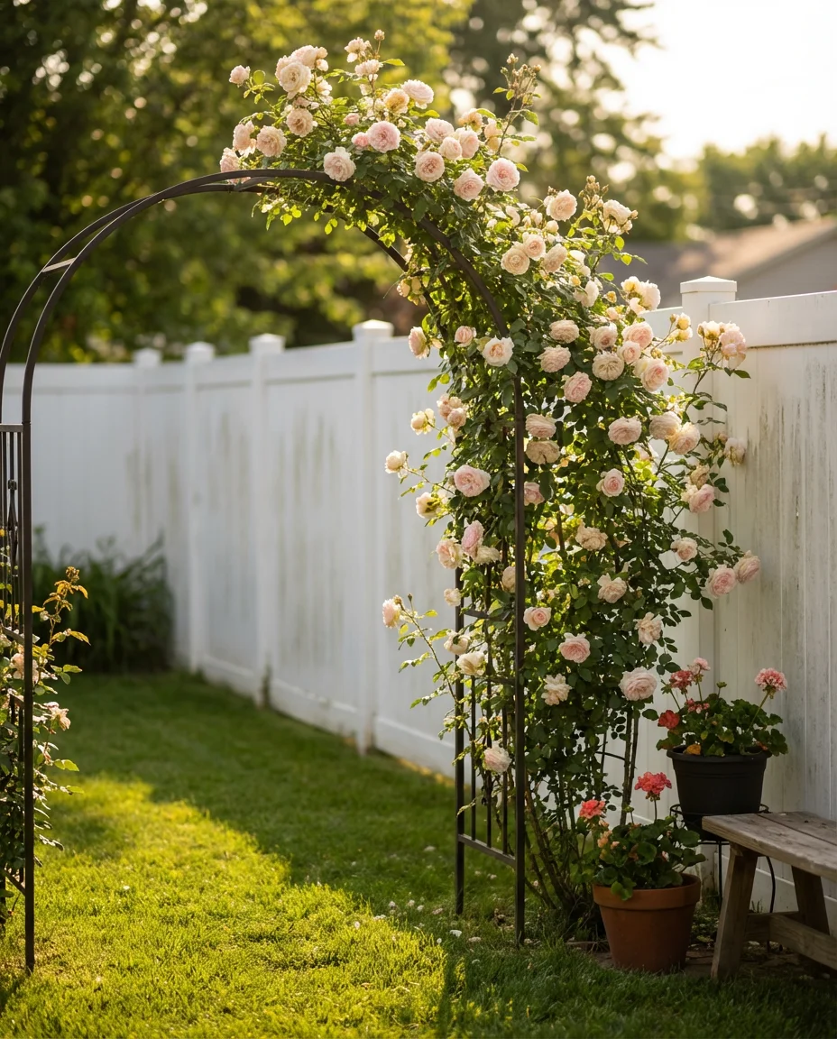 Prom Send-Off Photo Garden Backdrop 2