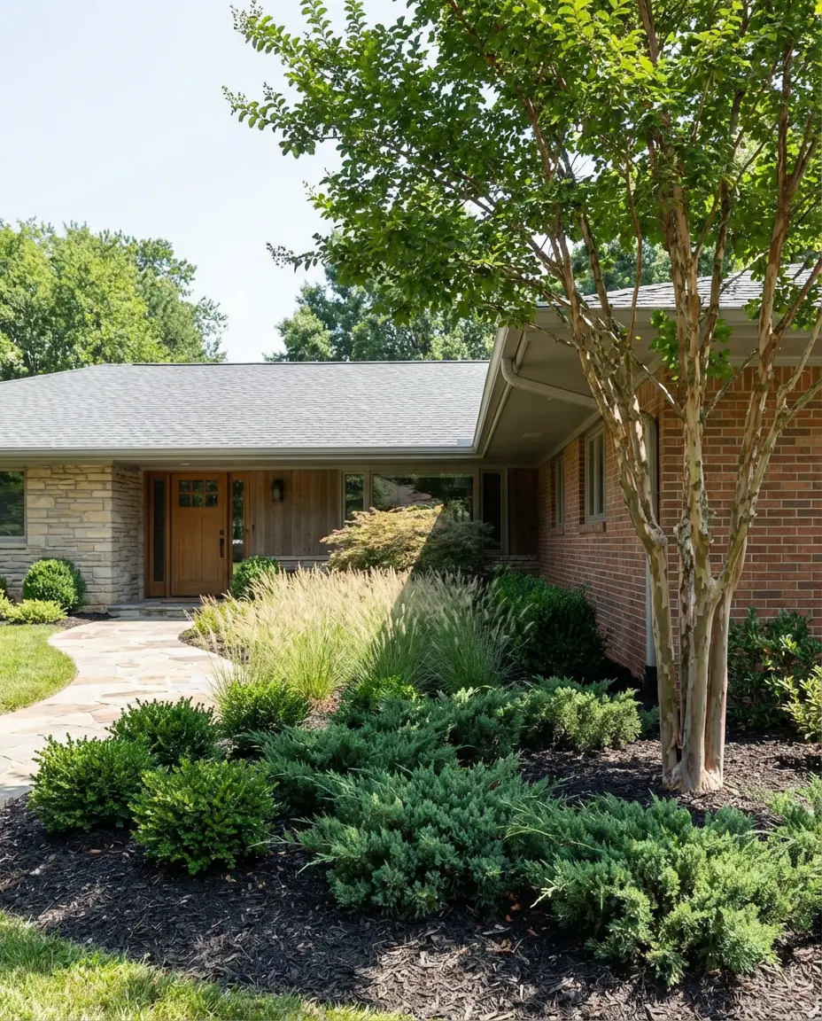 Ranch House Front Yard Redesign 1