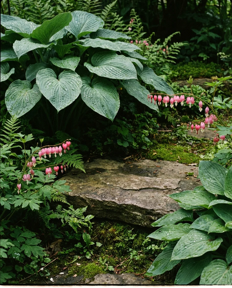 Rock Garden Ideas for a Shaded Backyard Corner 2