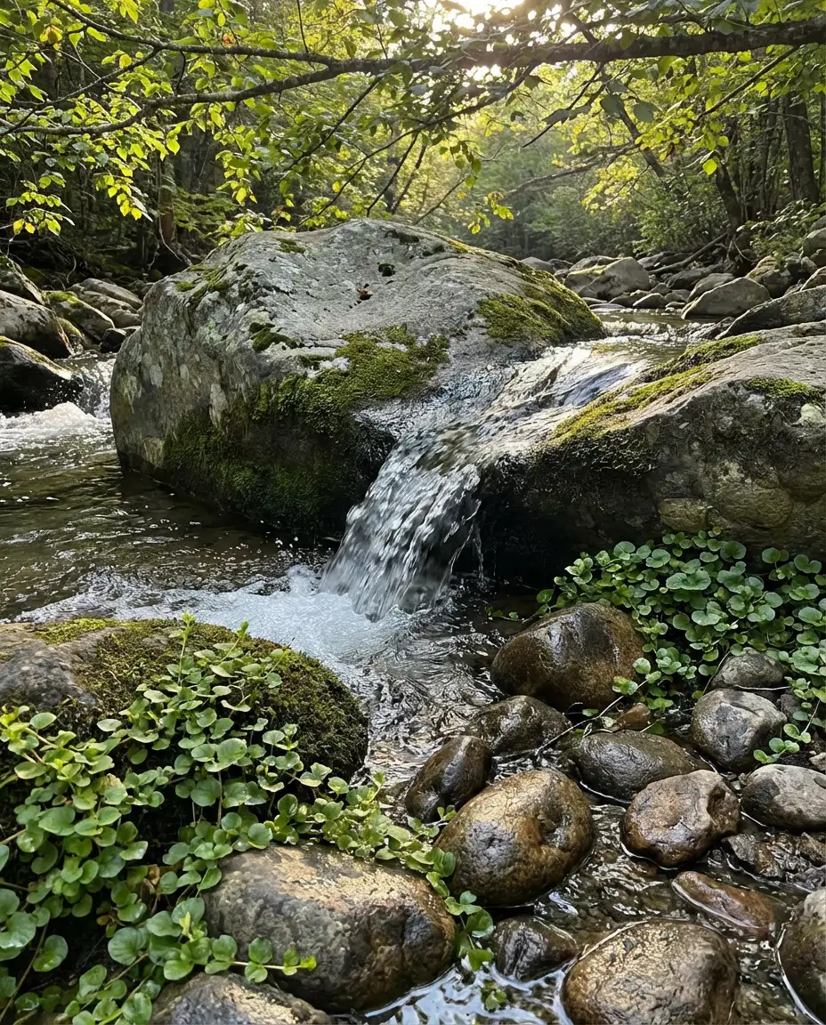 Rock Water Feature Garden 2