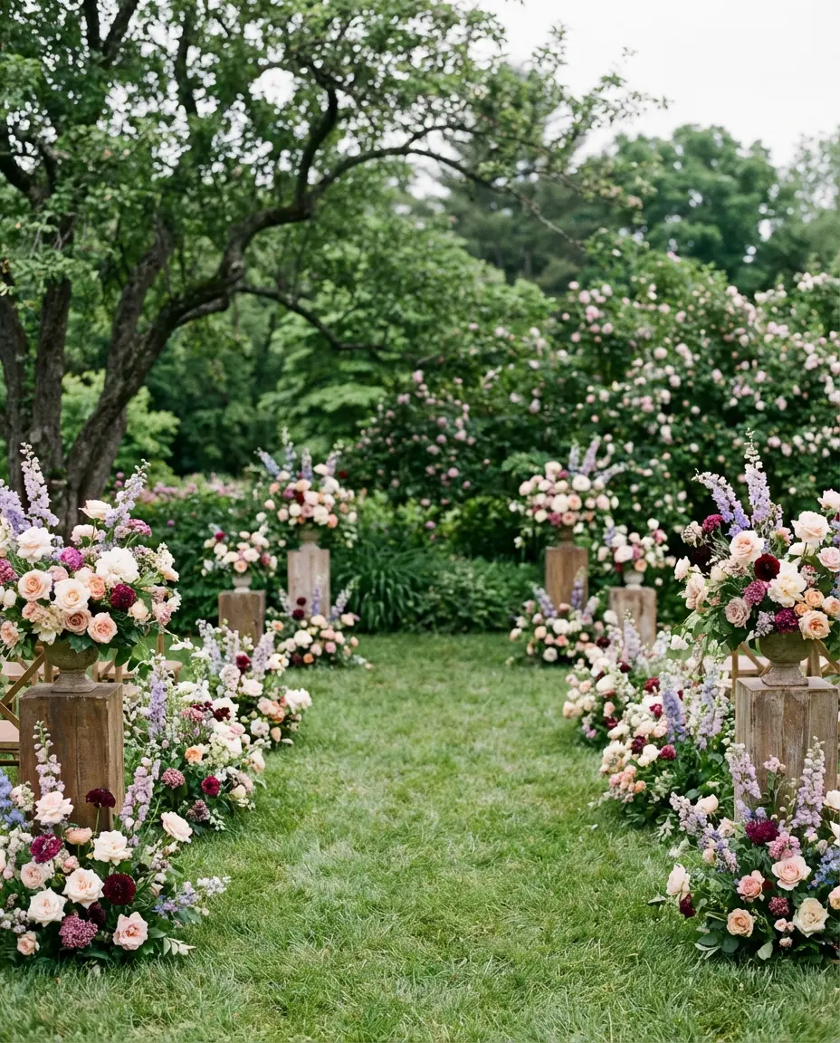 Romantic Cottage Wedding Garden Style 2