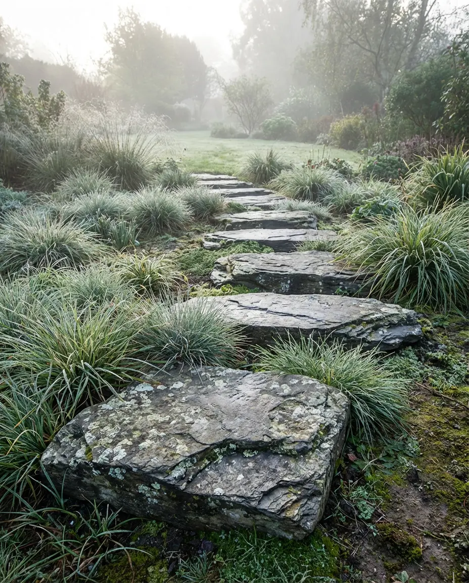 Slate Stepping Stone Garden 2