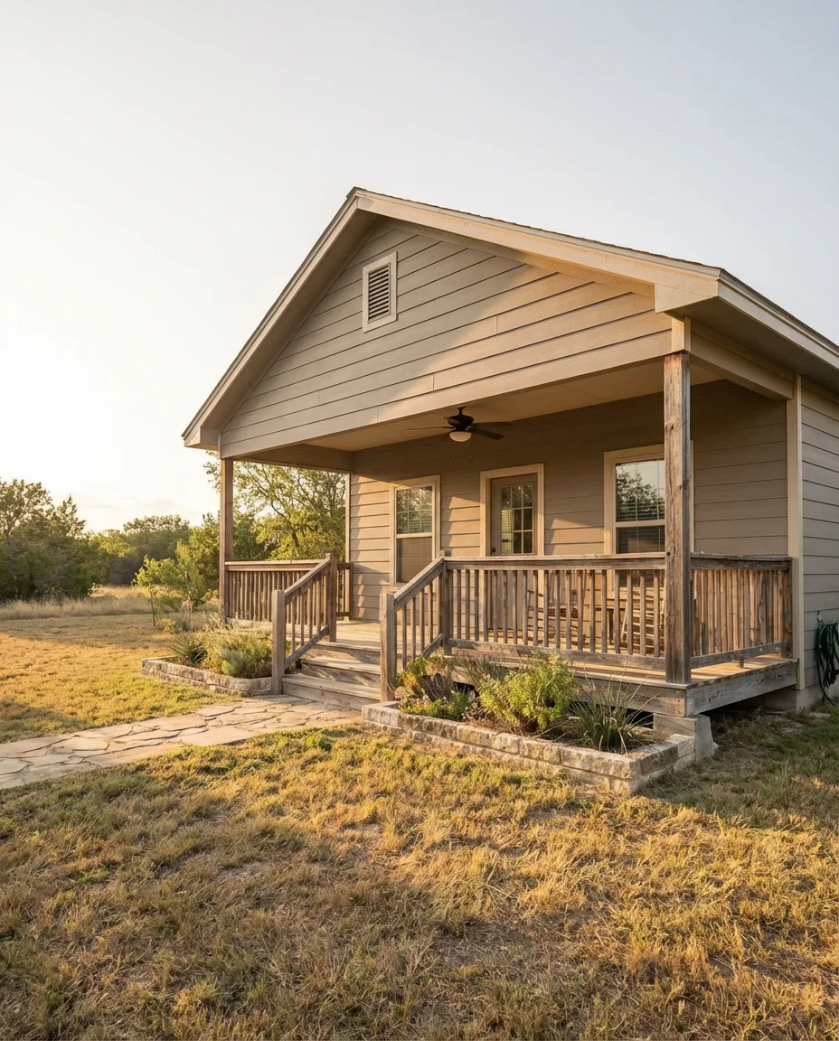 Sleek Gray Siding on a Two-Story Modern Home 2