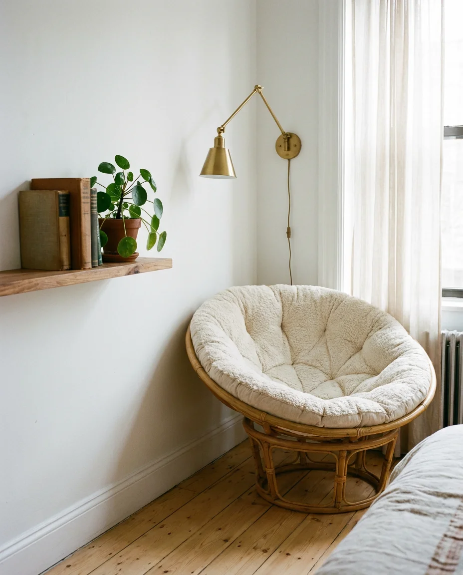 Small Space Bedroom Reading Corner 1