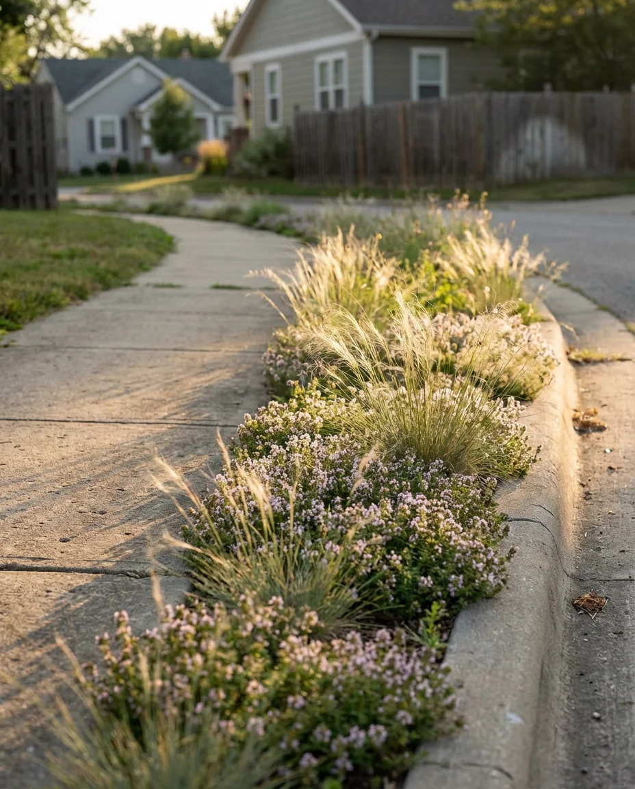 Streetscape Planting Strip Upgrade 1