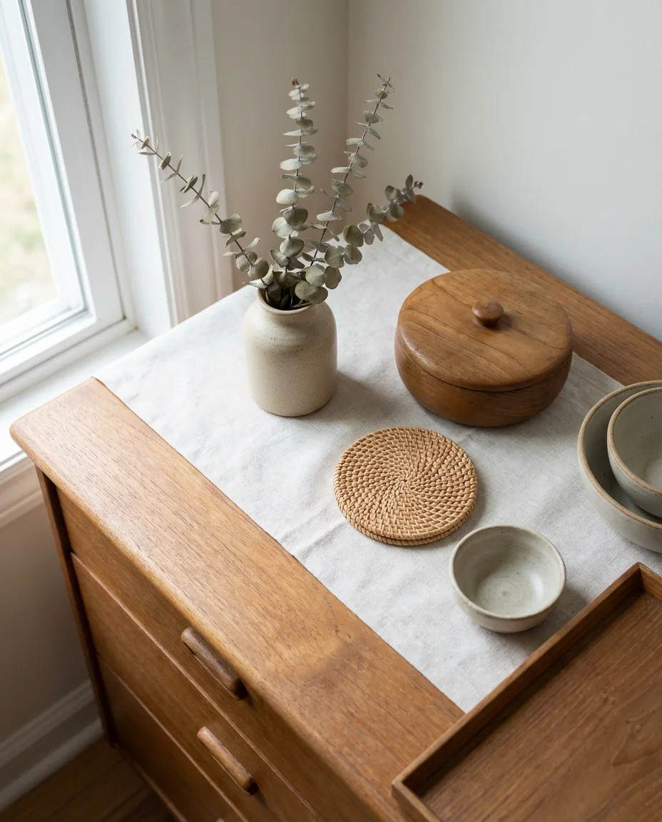 The Fully Curated Dresser Shelfie 2