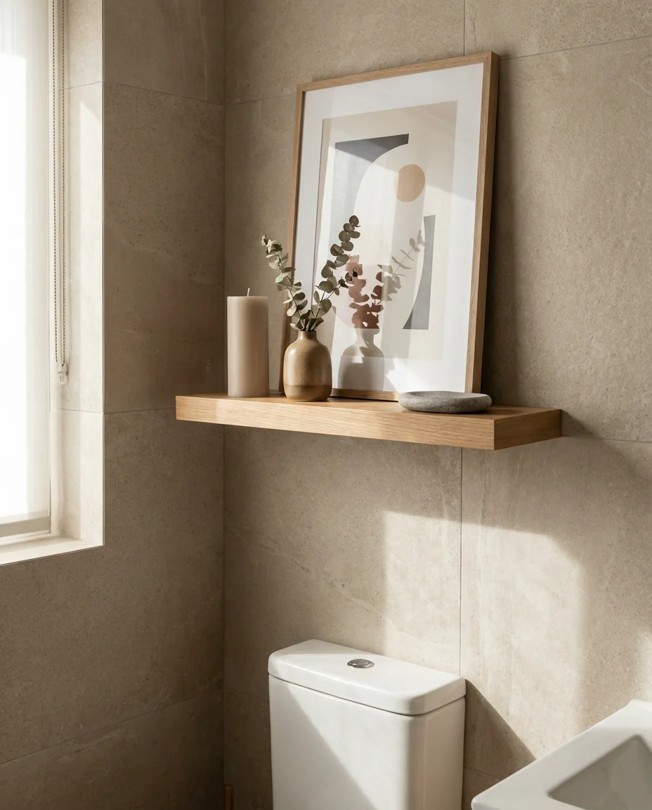 Toilet Shelf Ideas with Aesthetic Flair 1